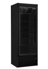 Saro Vrieskast Met Glasdeuren - Zwart Model Gtk 560